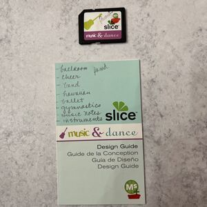 Slice Music And Dance Design SD Card